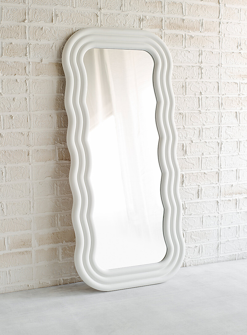 Wave frame mirror product image (primary)