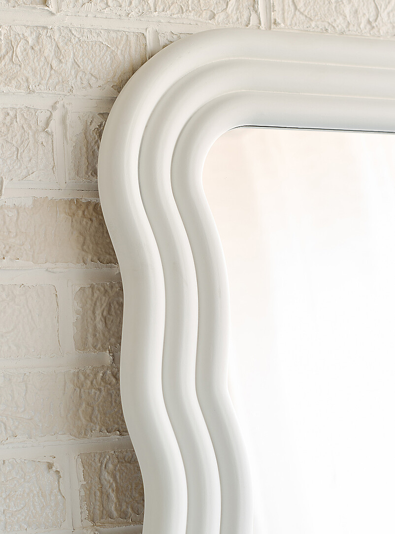 Wave frame mirror product image 2