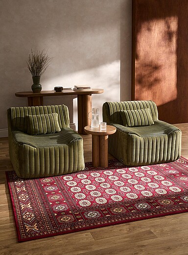 Le tapis mosa&iuml;que en fleurs Voir nos formats offerts