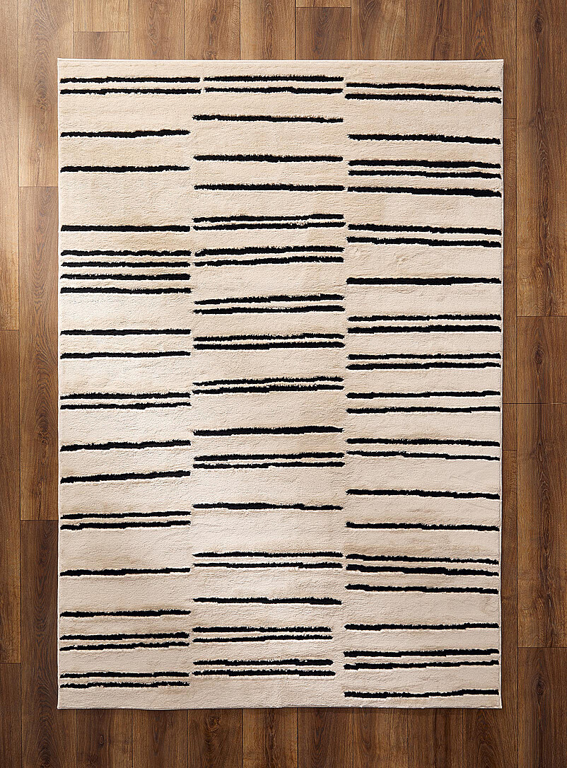 Playful lines rug See available sizes product image 2