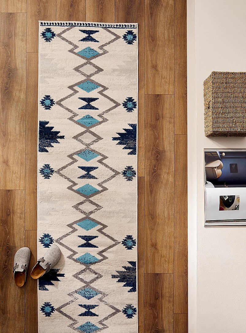 Boho geometric hallway runner See available sizes product image (primary)