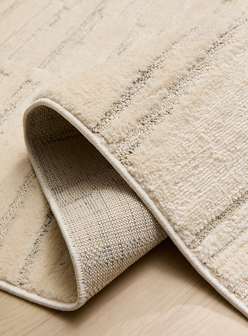 Faded engraved stripes rug See available sizes product image 2