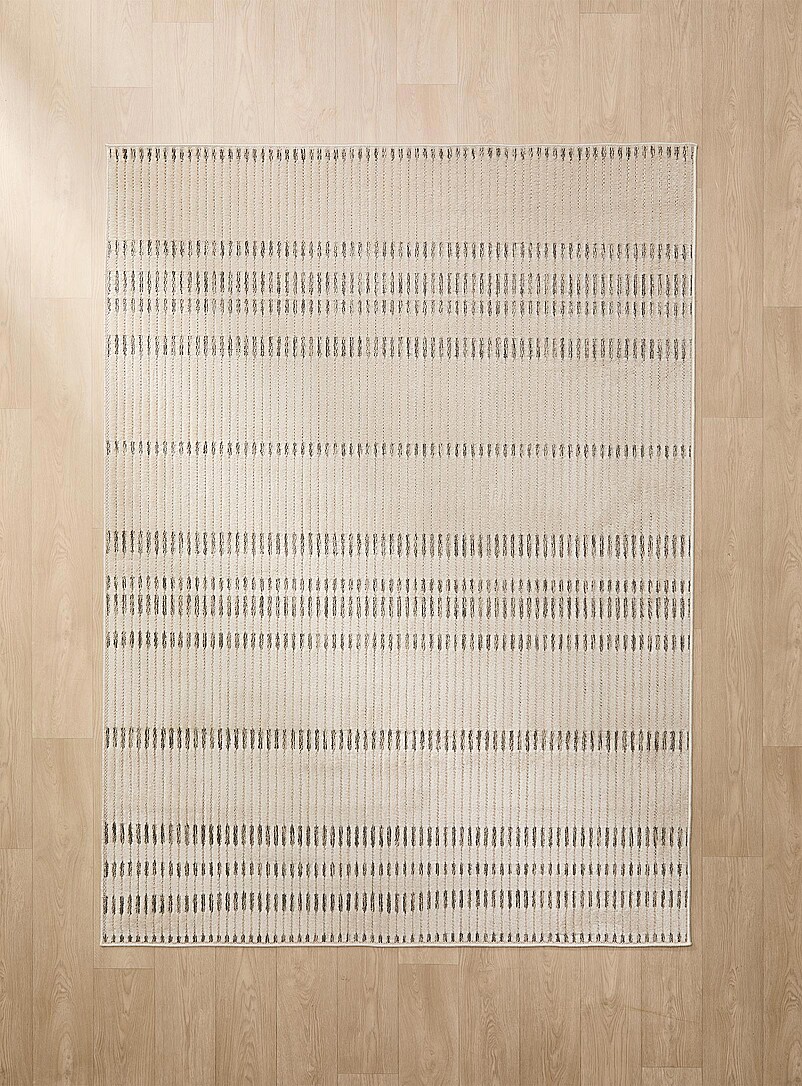 Segmented stripes cream rug Indoor and outdoor See available sizes product image 2