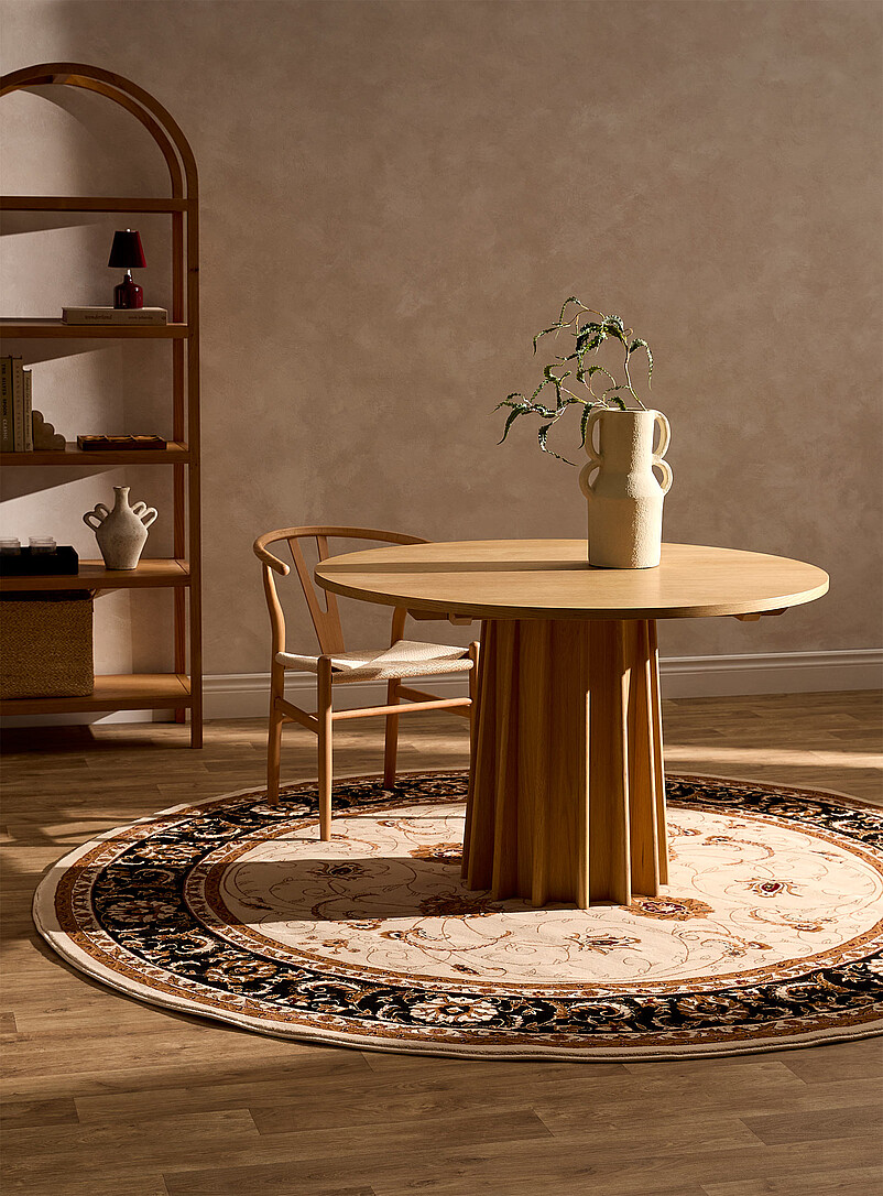 Opulent flowers round rug 215 cm in diameter product image (primary)