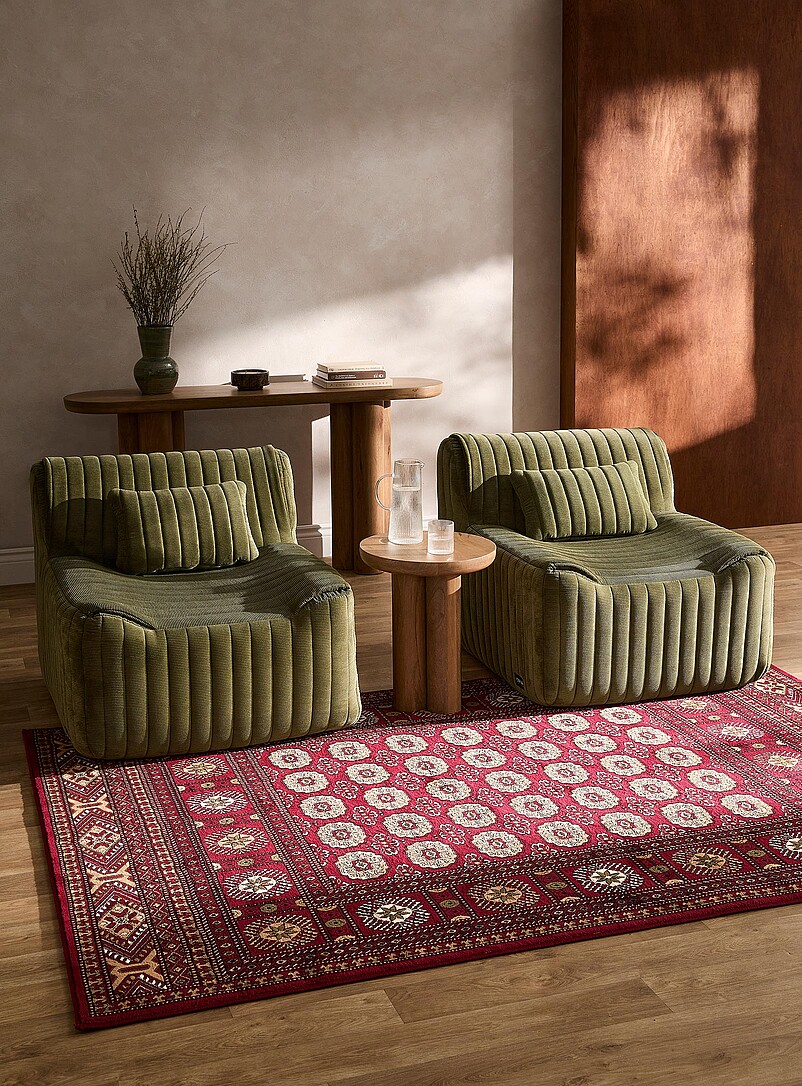Floral mosaic rug See available sizes product image (primary)