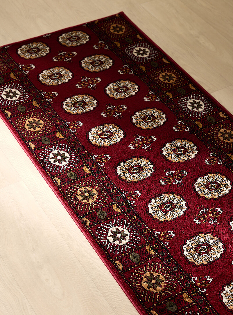 Floral mosaic Persian-style hallway rug See available sizes product image 2