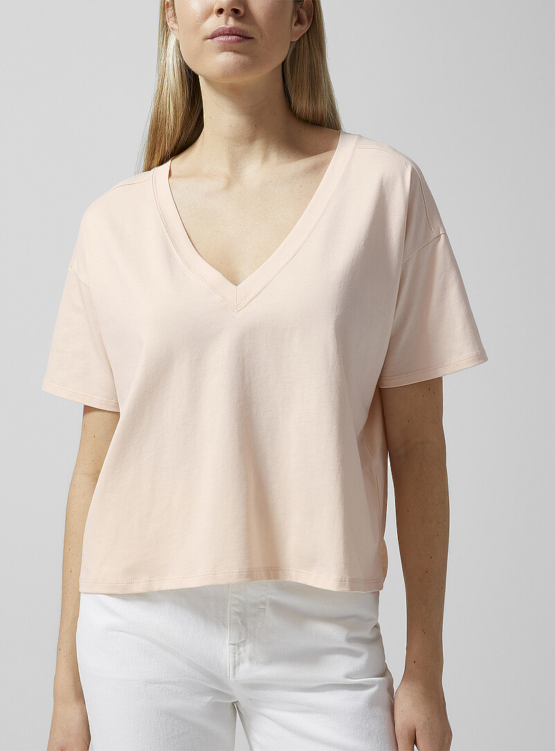 Faaa V-Neck Loose T-Shirt