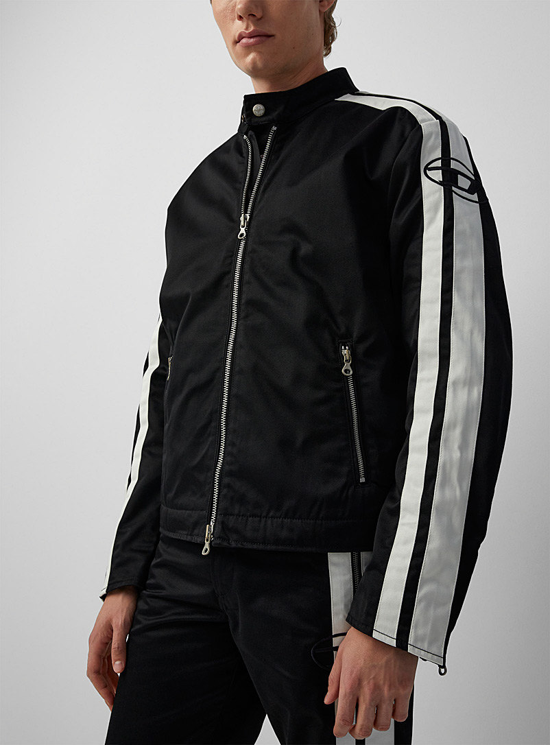 J-Beck accent stripes jacket | Diesel | Shop Men's Designer Diesel