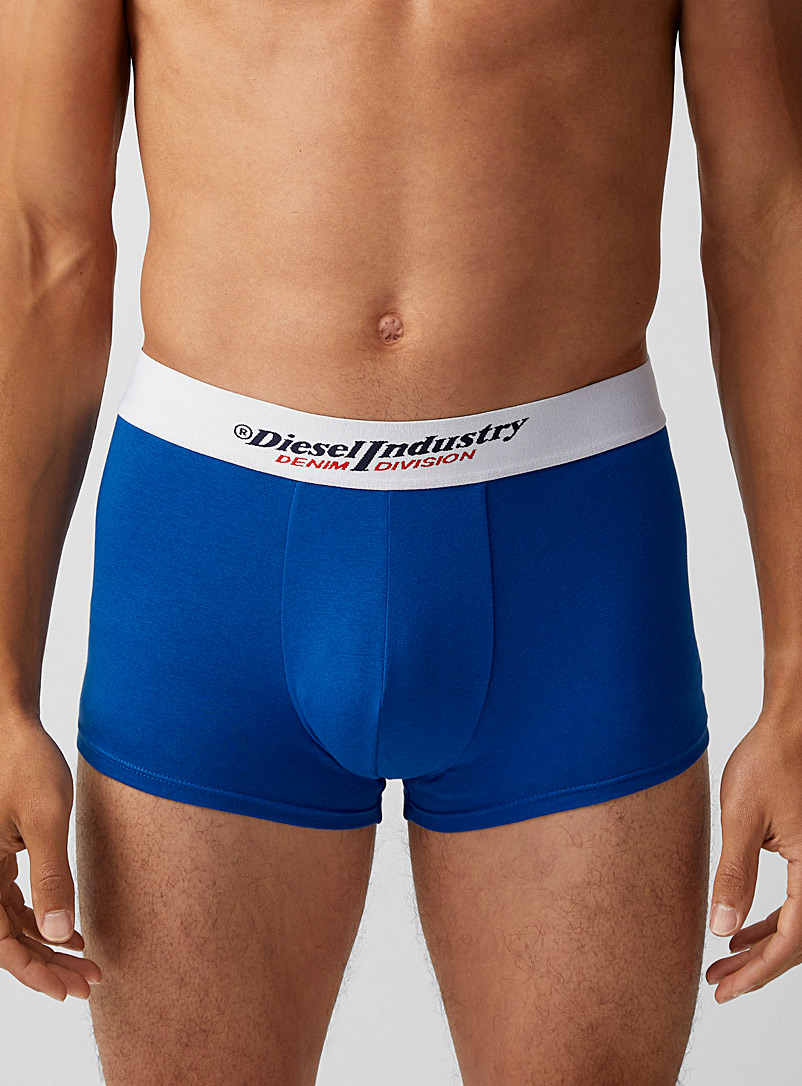 Diesel Patterned Blue Monogram waist trunk for men