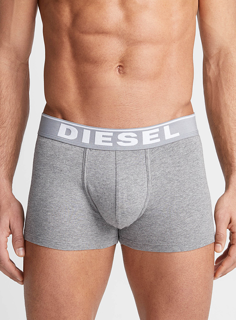 Diesel Charcoal Essential colour trunk 3-pack for men