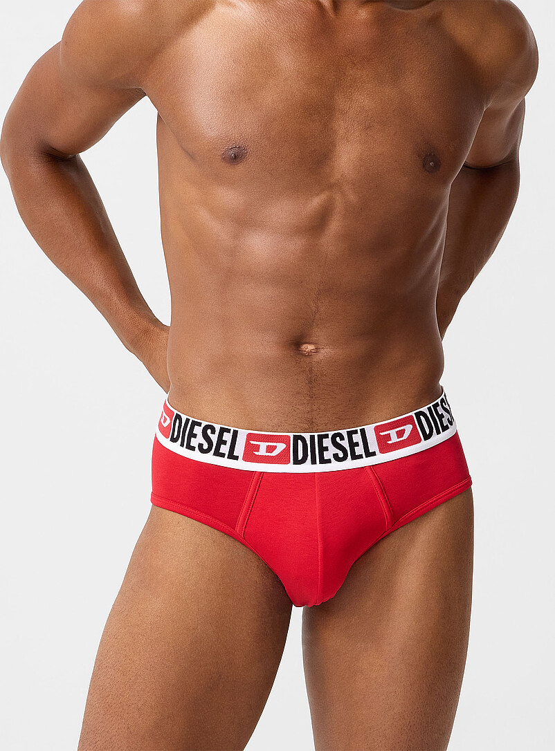 Red logo waist brief Cotton product image (primary)