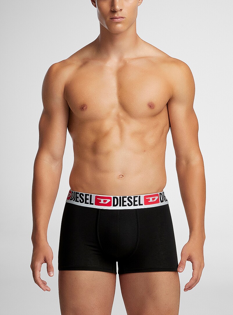 2" red-logo solid trunks Cotton 3-pack product image 2