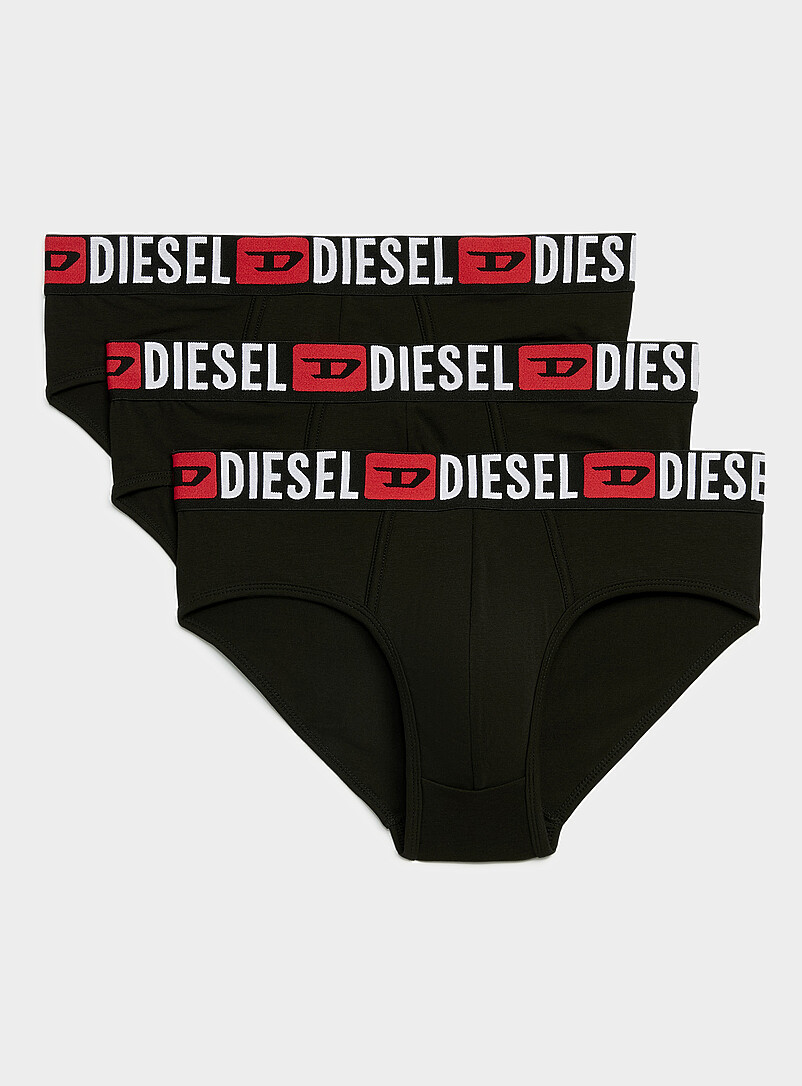 Red-waist stretch briefs Cotton 3-pack product image (primary)