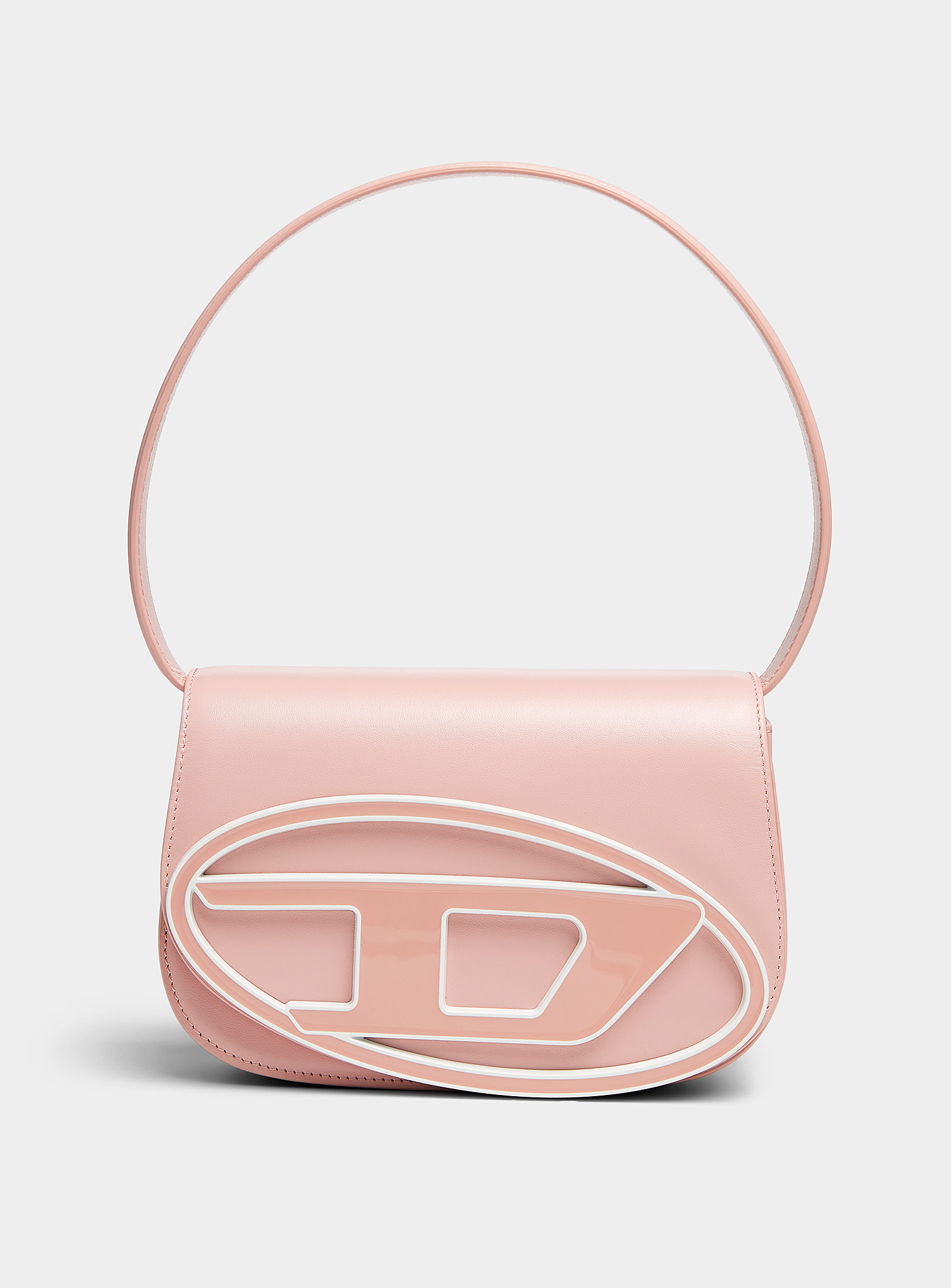 Diesel - Women's Pastel pink logo 1DR bag