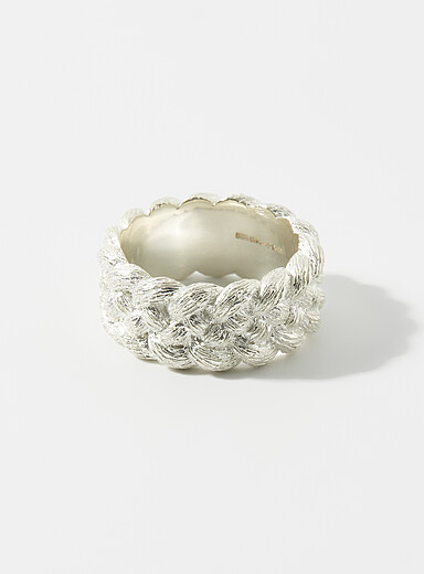 La bague chevali&egrave;re Braid