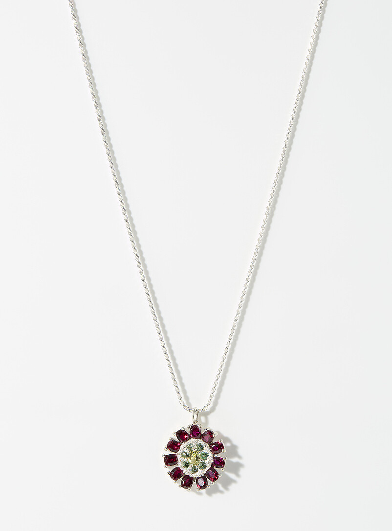 Dorset Dahlia pendant necklace product image (primary)