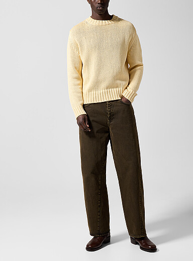 Sunflower Khaki/Sage/Olive Twisted khaki jean for men