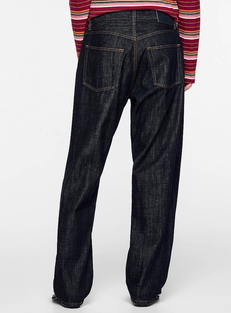 Twisted dark indigo jean product image 3