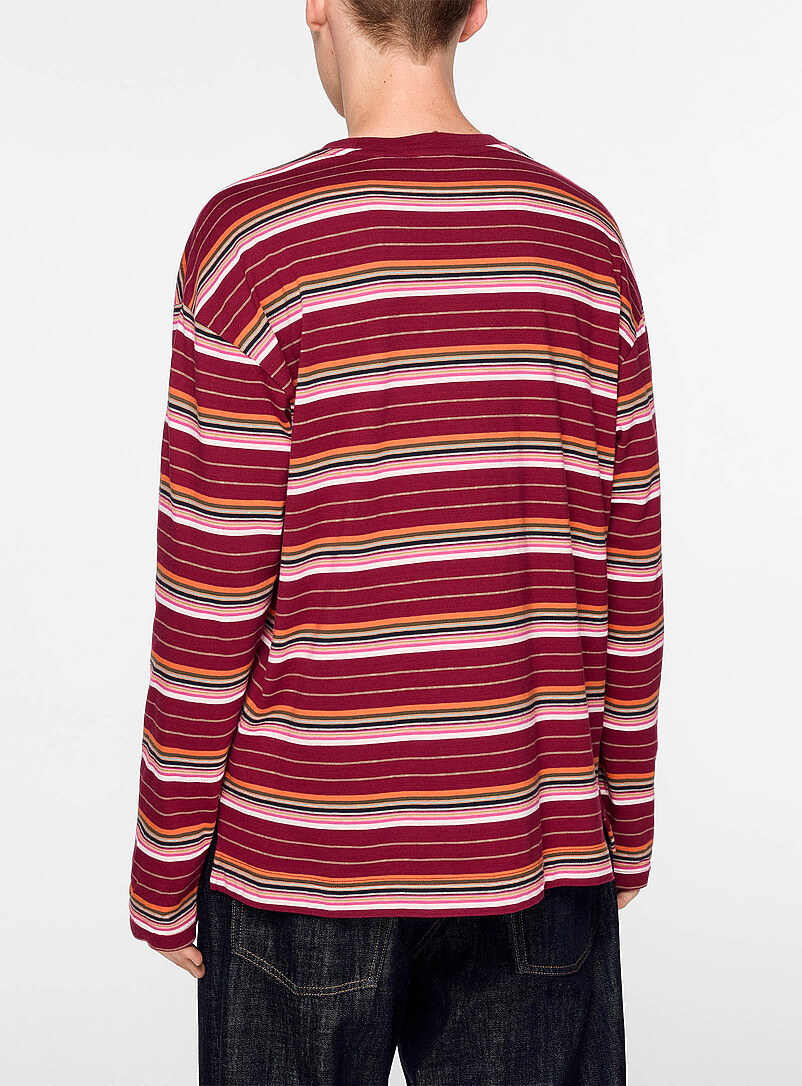 Striped long-sleeve T-shirt product image 2