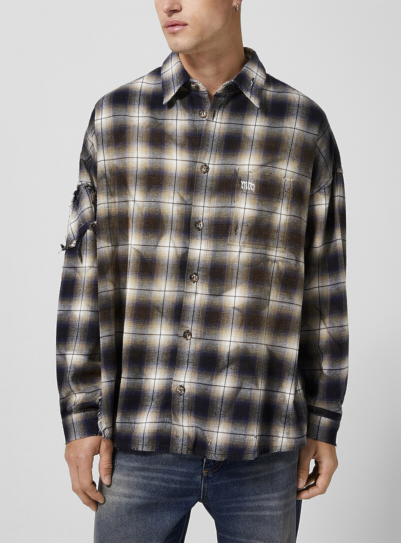 Chemise à Carreaux Rembourrée Chaude Pour Homme Avec Capuche - Style Bûcheron - Hiver