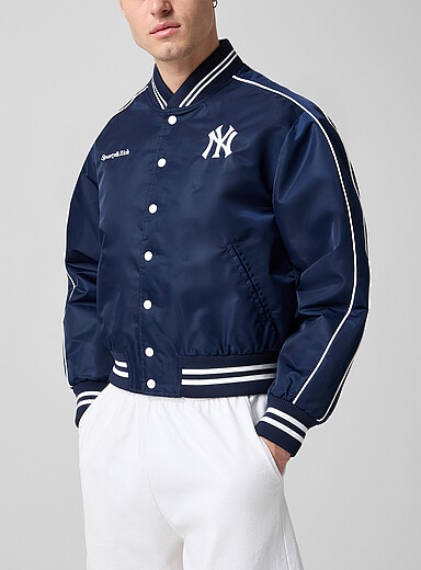Yankees nylon varsity jacket