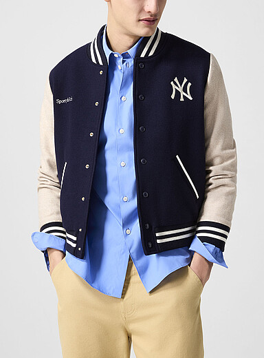 Homerun wool varsity jacket