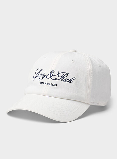 La casquette logo cursif