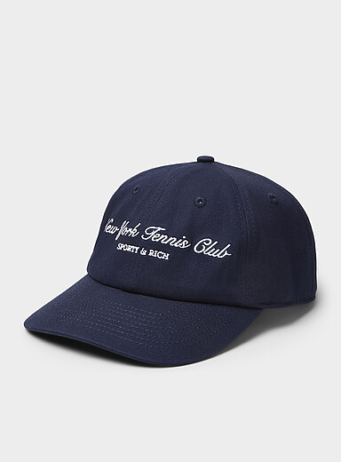 La casquette brod&eacute;e Tennis Club