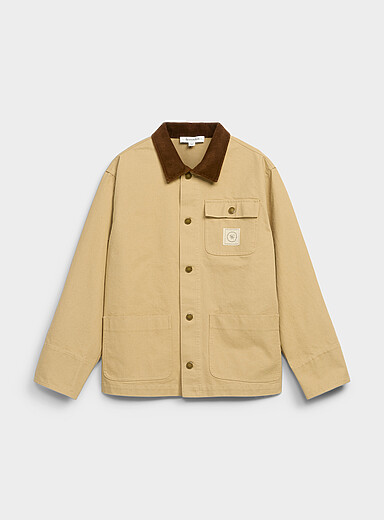 Sporty & Rich: La veste de travail SRHWC Miel - Chameau pour homme