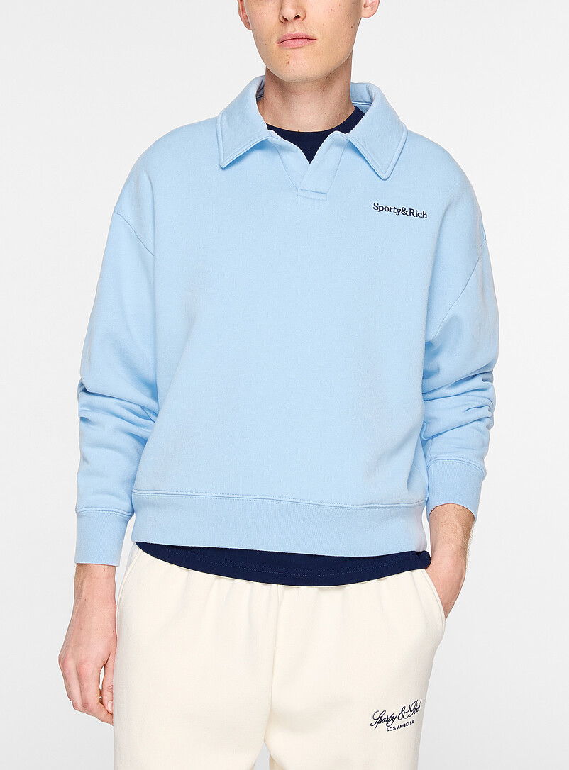 Signature Johnny Collar Sweatshirt Unisex