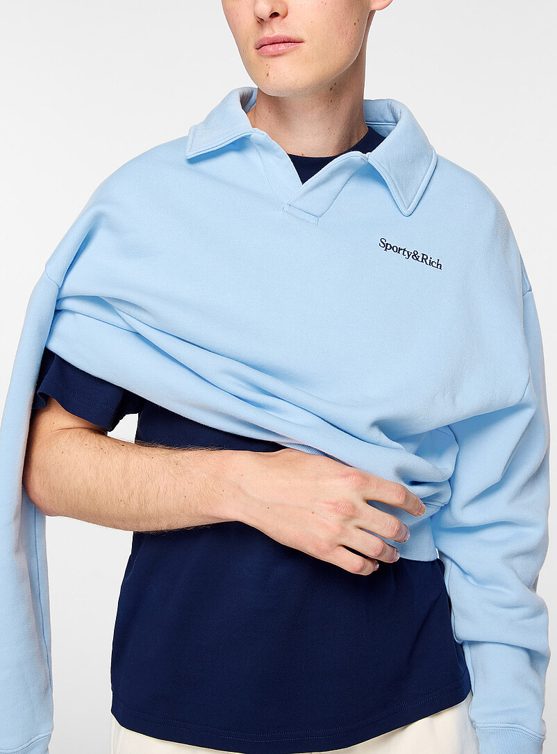 Signature Johnny collar sweatshirt Unisex product image 2