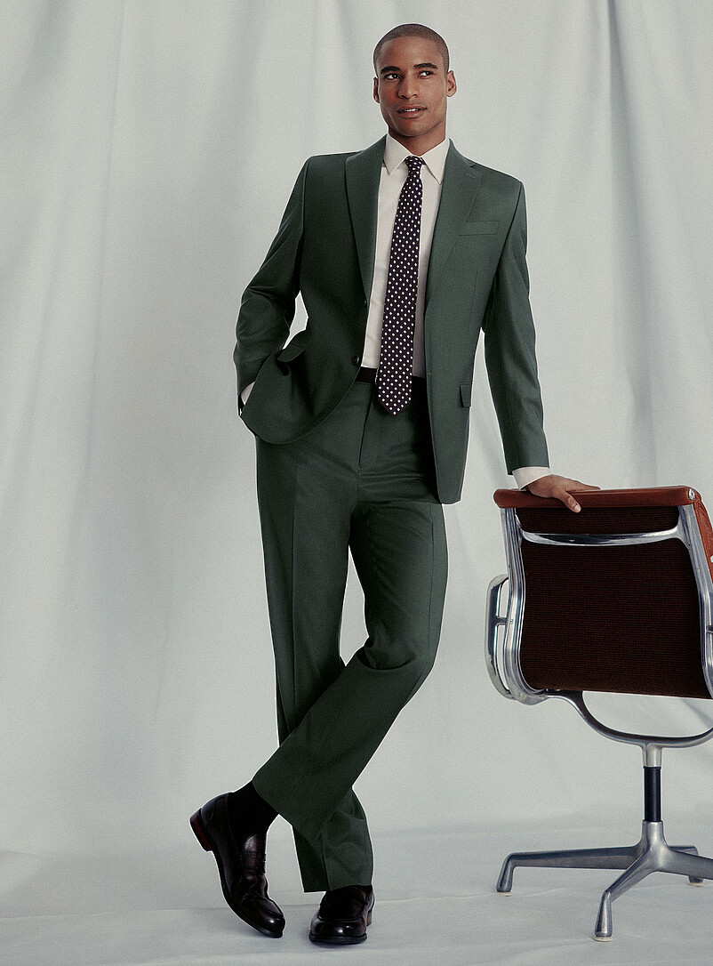 Stretch Suit Wool Weave By Paulo De Oliveira Berlin Fit - Regular