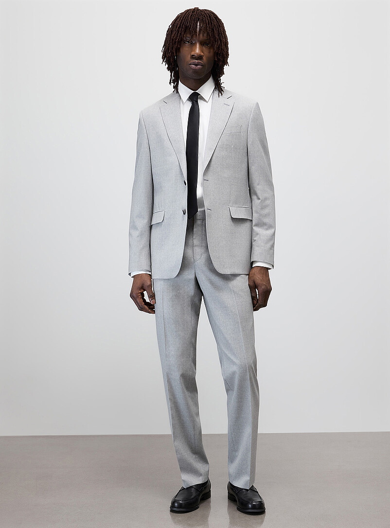 Stretch Suit Wool Weave By Paulo De Oliveira Berlin Fit - Regular