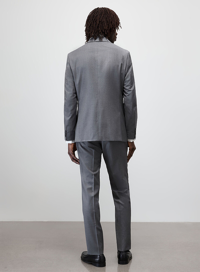Pure wool suit Wool weave by Paulo de Oliveira London fit - Semi-slim product image 3