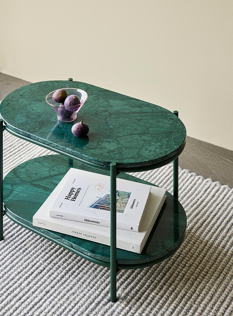 Eco-Friendly Green Kitchen Side Table – Sustainable & Stylish Fusion