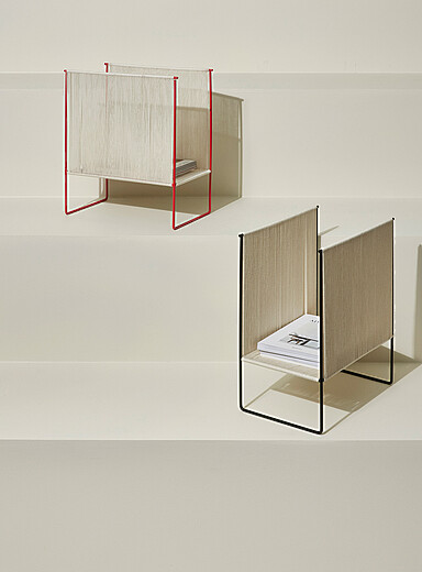 Minimalist string magazine holder | Hübsch | | Simons