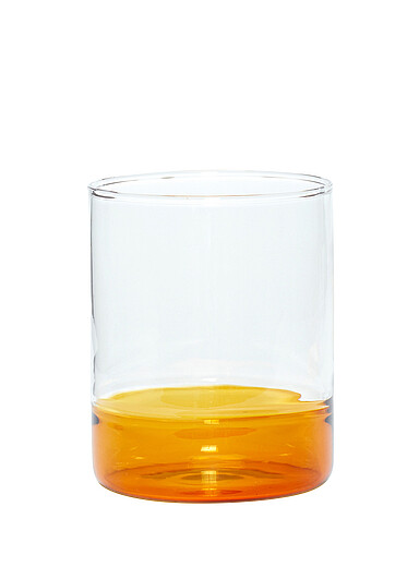 H&uuml;bsch Teal Kiosk coloured base glasses Set of 2