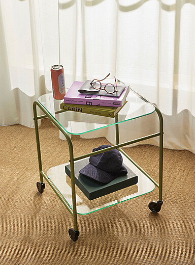 Zephyr green trolley
