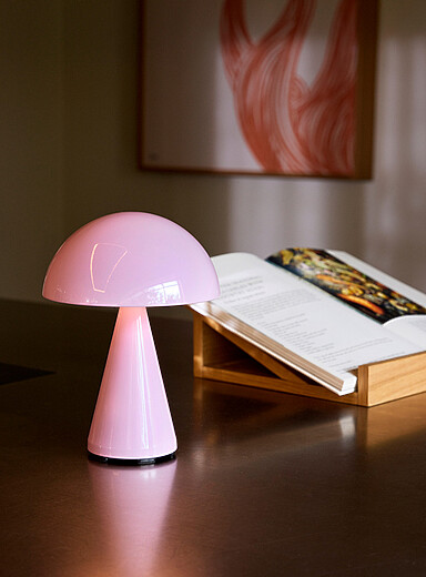 Mush colourful portable lamp