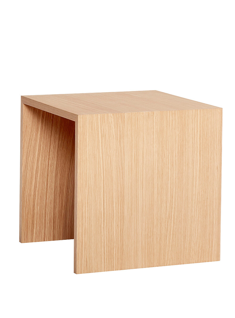 Less natural wood side table product image 3