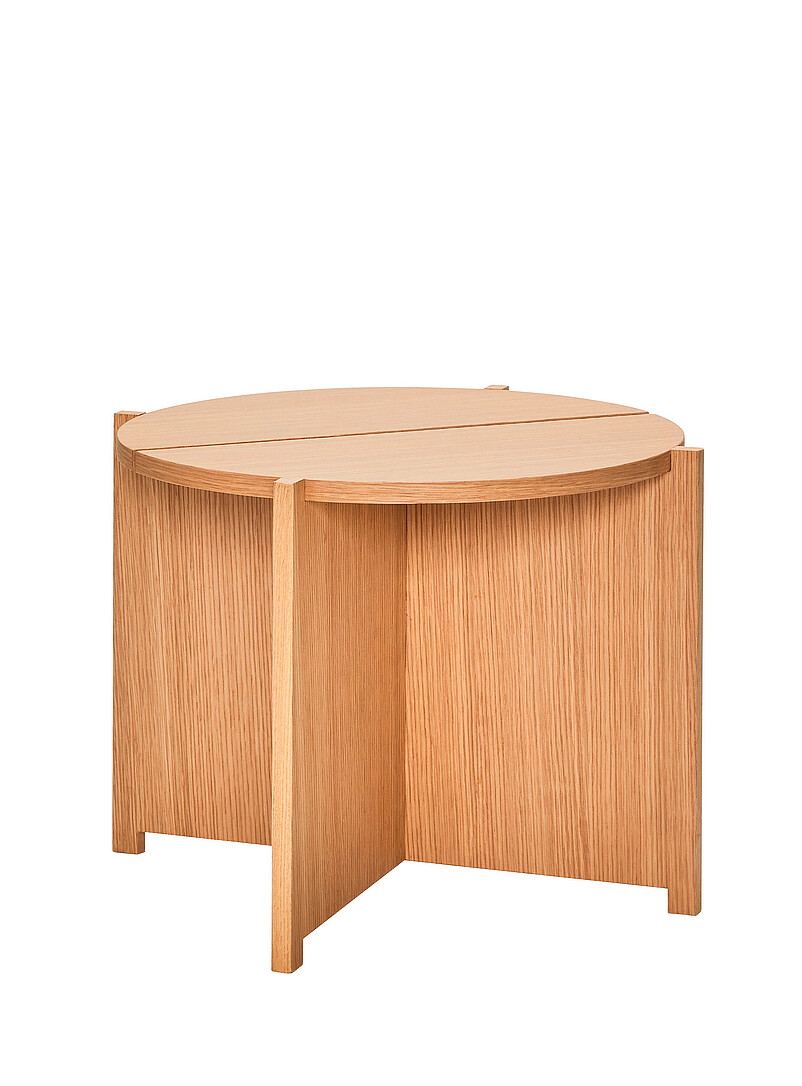 Dash natural wood side table product image 2