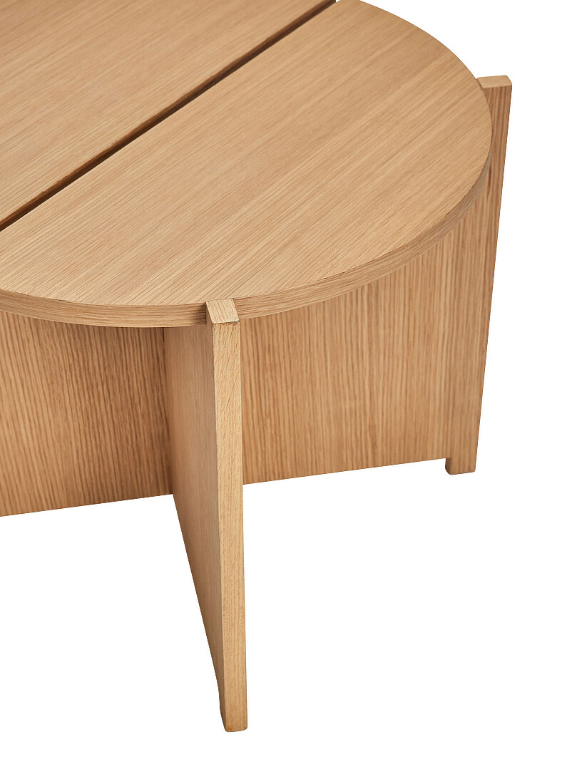 Dash natural wood side table product image 3
