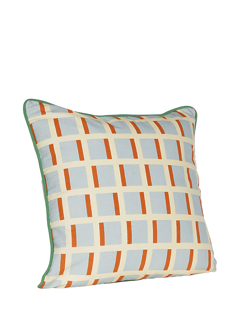 Agenda two-tone checkeres cushion product image 2