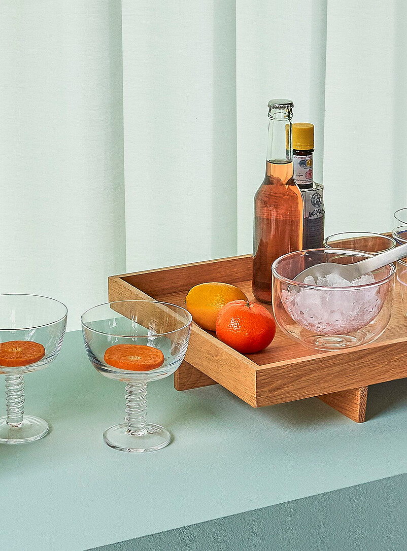 Elevate natural wood tray product image (primary)