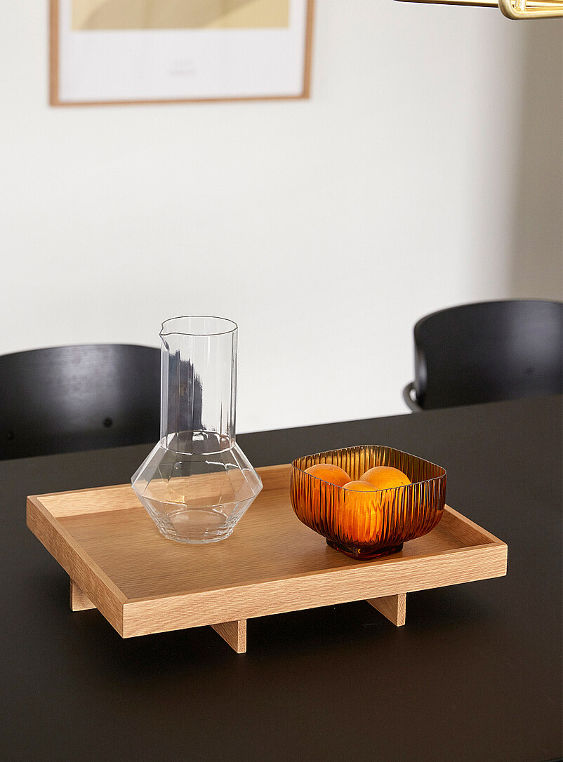 Elevate natural wood tray product image 2