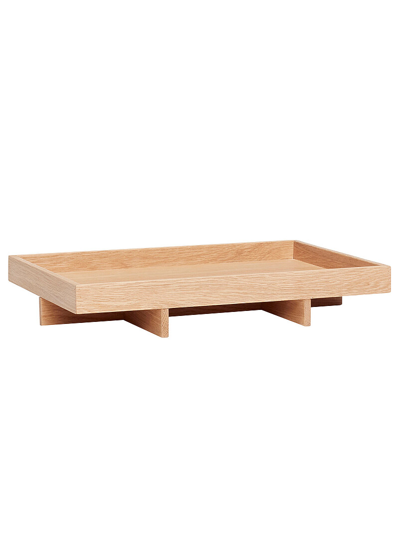 Elevate natural wood tray product image 3
