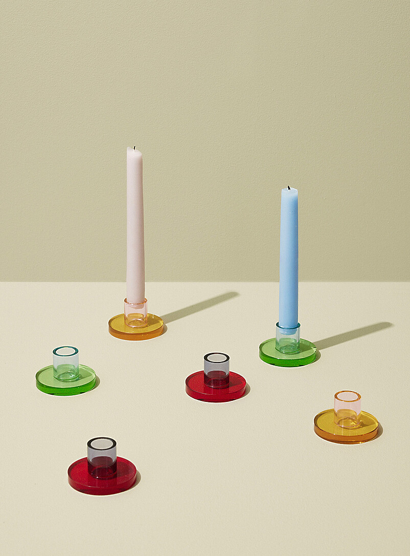 Astra small crystal candle holder product image 2