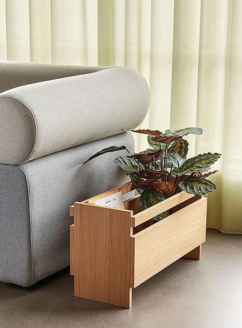 Forma natural wood planter product image (primary)