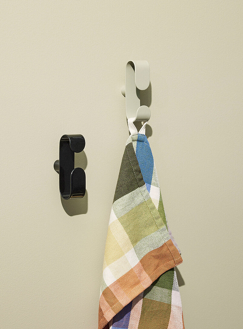 Sempre wall-mounted hooks Set of 2 product image (primary)