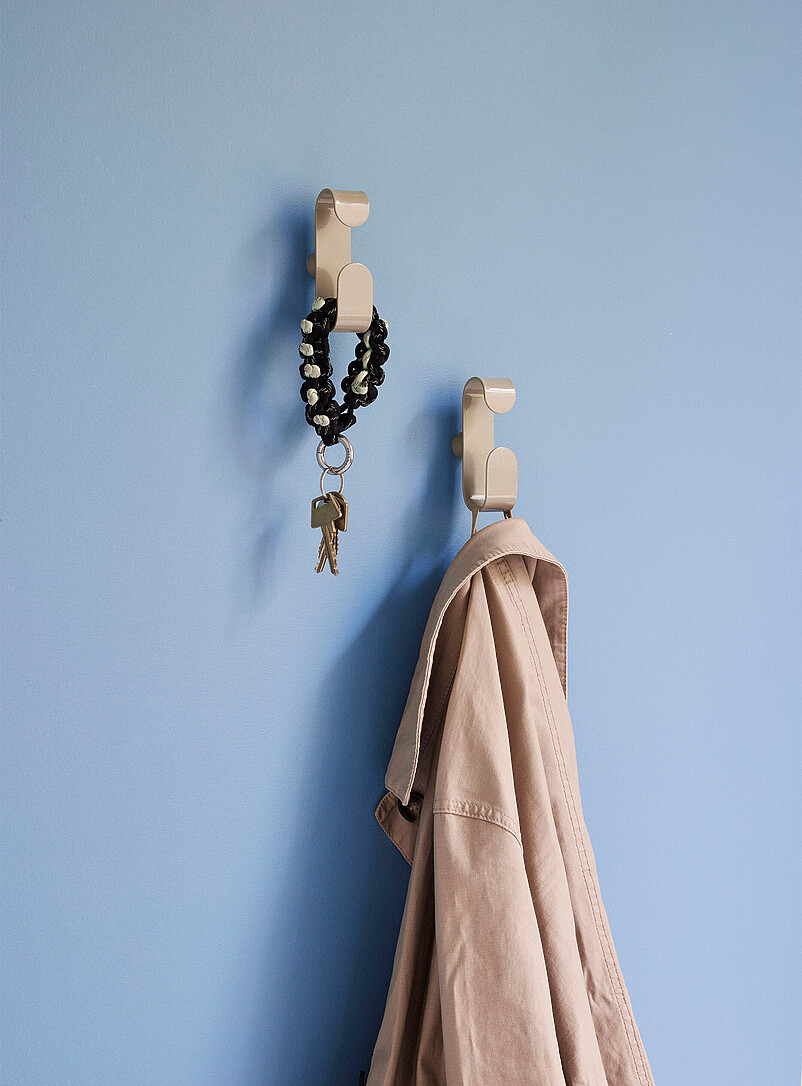 Sempre Wall-Mounted Hooks Set Of 2